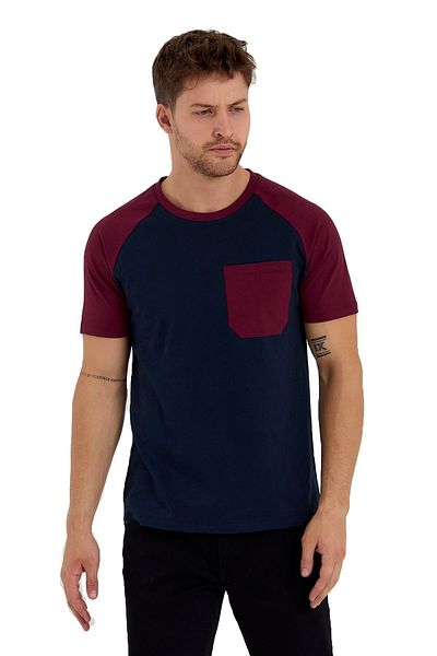 Adams Ανδρικό μπλουζάκι Raglan με τσέπες