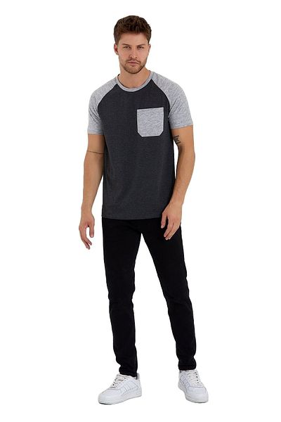 Adams Ανδρικό μπλουζάκι Raglan με τσέπες