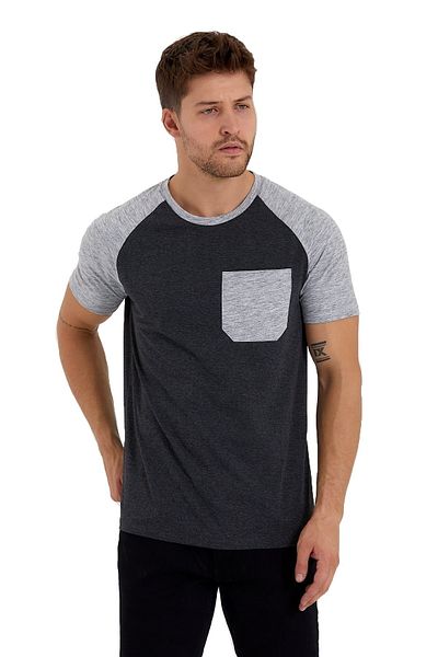 Adams Ανδρικό μπλουζάκι Raglan με τσέπες