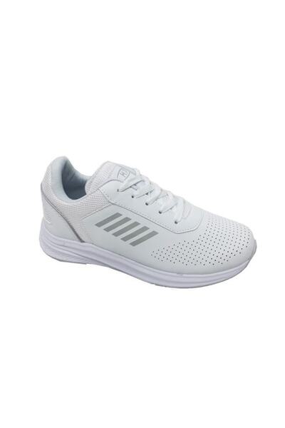 M.P. Beyaz - M.p 2712 Sport Casual Kadın Sneakers Ayakkabı