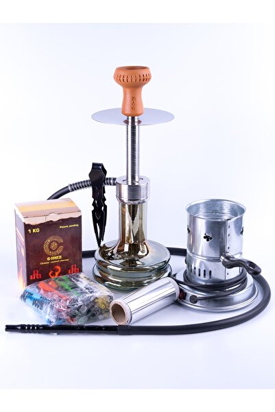 Daghediyelik Her Şey Dahil Set Paslanmaz Çelik Nargile Takımı