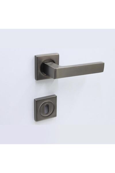 Sese Dicle Model Oda Rozetli Kapı Kolu Antrasit Renk (200-211R-01-54)