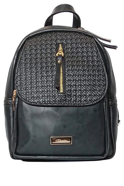 DUYGUSHOESBAG Kadın Kol Ve Sırt Çantası Iki Gözlü Hasır Örgü Detaylı