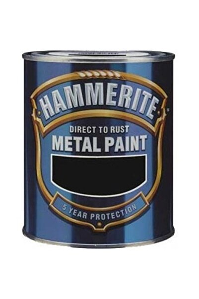 Marshall Hammerite Metal Boyası Düz Siyah 0,75 lt