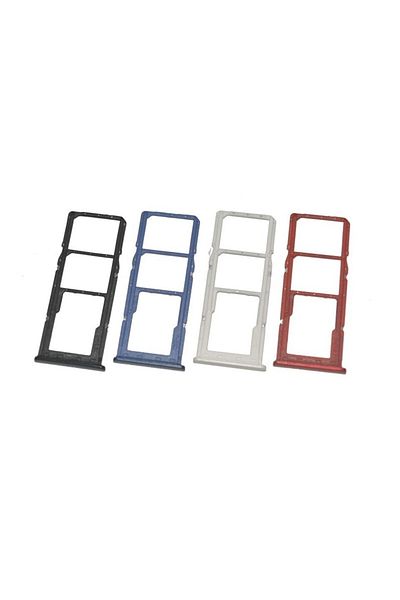 tekyerdenal Samsung Galaxy A21S - Compatible Blue Sim Card Tray
