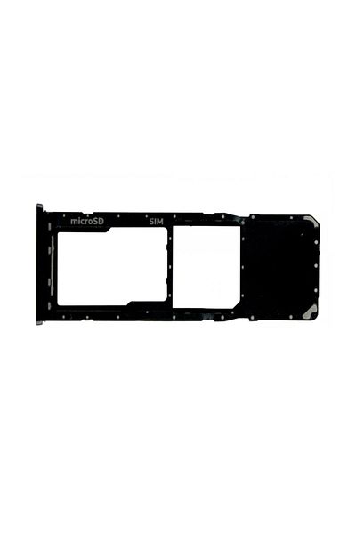 tekyerdenal Samsung Galaxy M20 M205 Compatible Sim Card Tray Black