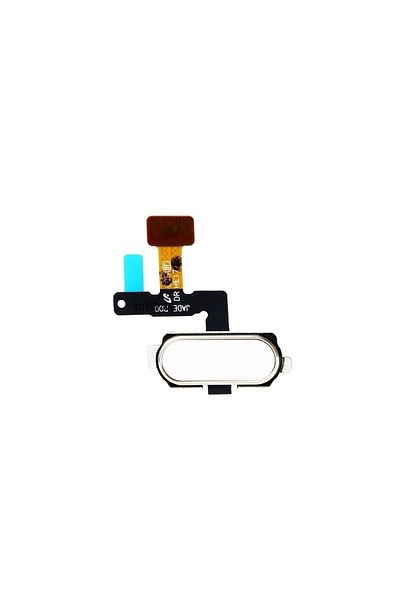 tekyerdenal Samsung Galaxy C8 C7100 Compatible Home Key Bordu Film Flex White