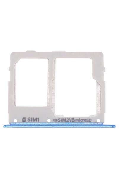 tekyerdenal Samsung Galaxy C5 Pro C5010 Sim Card Tray Blue