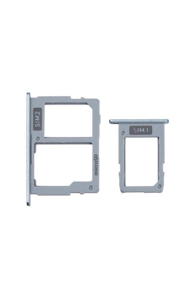 tekyerdenal Samsung Galaxy J8 J810 Compatible Sim Card Tray Violet