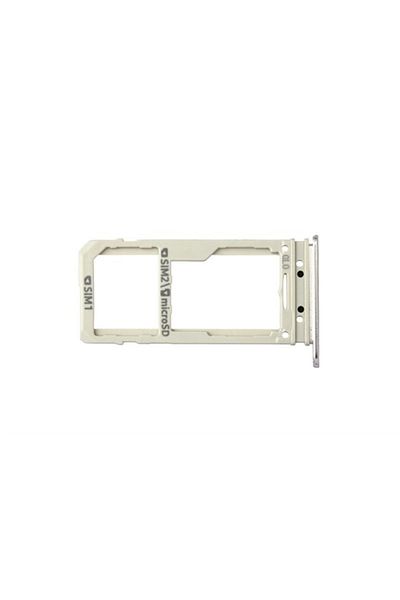 tekyerdenal Samsung Galaxy Note 8 N950 Sim Card Tray Silver Double