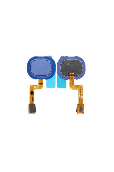 tekyerdenal Samsung galaxy a21s a217 compatible home finger reader film flex blue