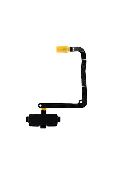 tekyerdenal Samsung Galaxy C7 Pro C7010 Compatible Black Home Key Border Film Flex