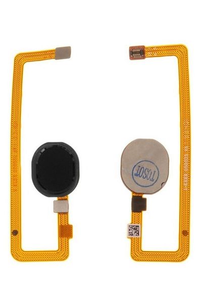 tekyerdenal Samsung Galaxy A10s A107 Home Finger Reader Film Flex Black