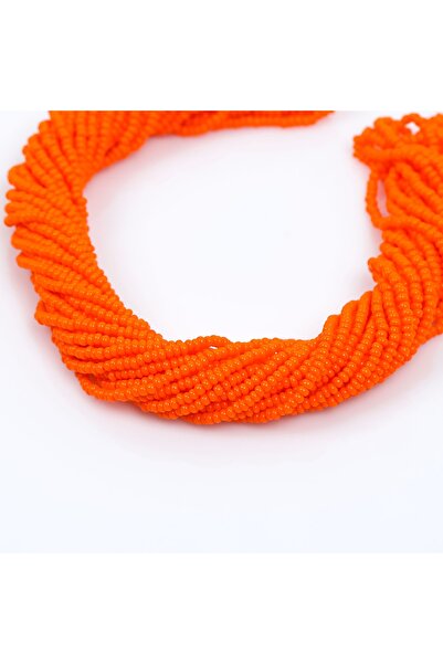 yfhobi 12 Dizi - Çek Kum Boncuğu, Takı Yapım Boncuğu, Turuncu Renk