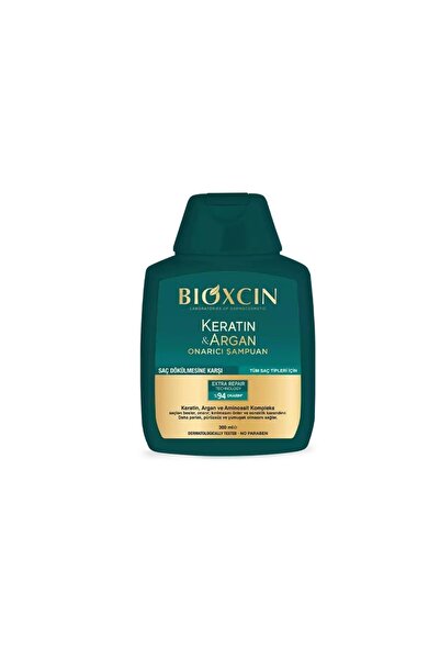 Bioxcin Keratin & Argan Onarıcı Şampuan 300 Ml