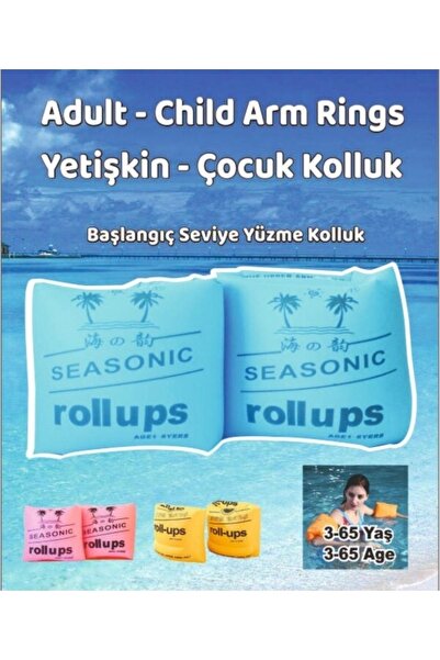 METROPOL Mavi Başlangıç Seviye Yüzme Koluk