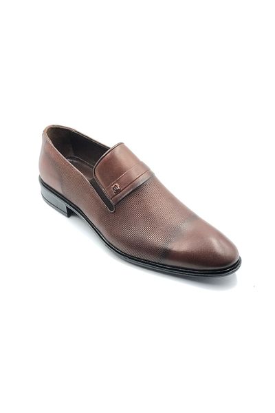 çelikler Tan Genuine Leather Classic Men's Shoes