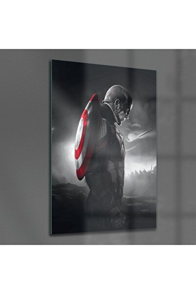 Decovetro Glass Painting Captain America
