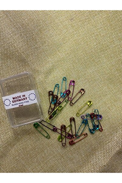 serpildüğme Renkli Çatal Iğne