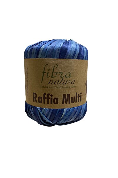 Fibra Natura Himalaya Raffia Multi - Sfoară de hârtie pentru pălării și genți...