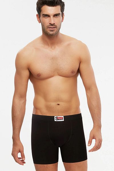 Kom Arsenal 2-Piece Boxer Set - Plain, Tall, Cotton and Lycra Men's Boxers
