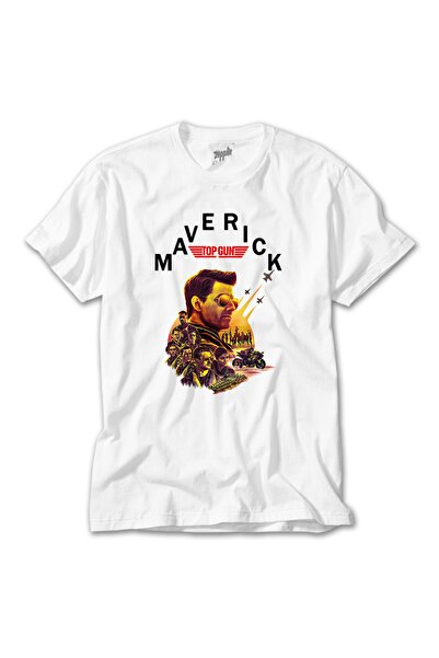 Z zepplin تي شيرت أبيض من شخصيات البندقية العلوية