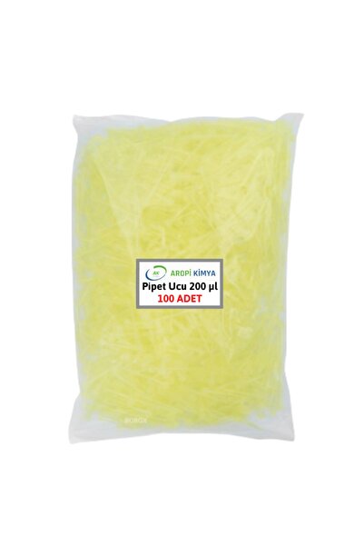 Sarı Pipet Ucu 200 µL 100 Adet