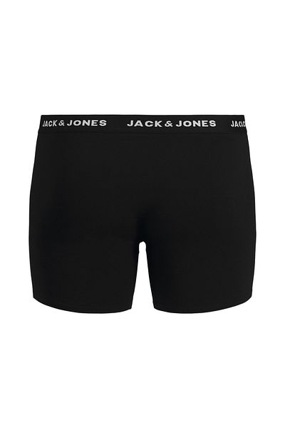 Jack & Jones Πακέτο 5 μονόχρωμων μπόξερ- Μεγάλο μέγεθος