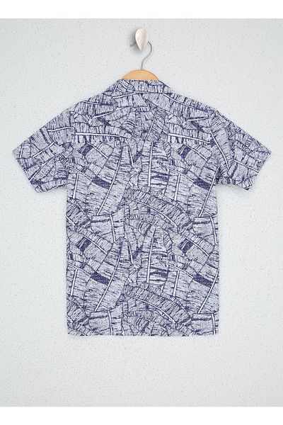 U.S. Polo Assn. Πουκάμισο για αγόρι με σχέδιο Navy Blue 1206636