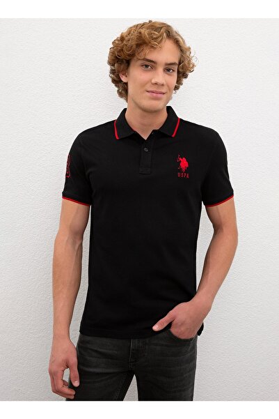 U.S. Polo Assn. Tricou negru - model 3xl
