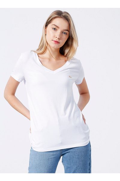 U.S. Polo Assn. Tricou alb, marimea M
