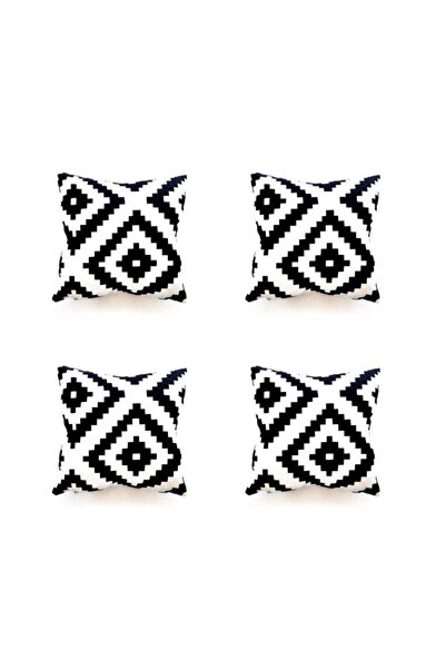 enc Home Çift Tarafı Baskılı Kırlent Kılıfı