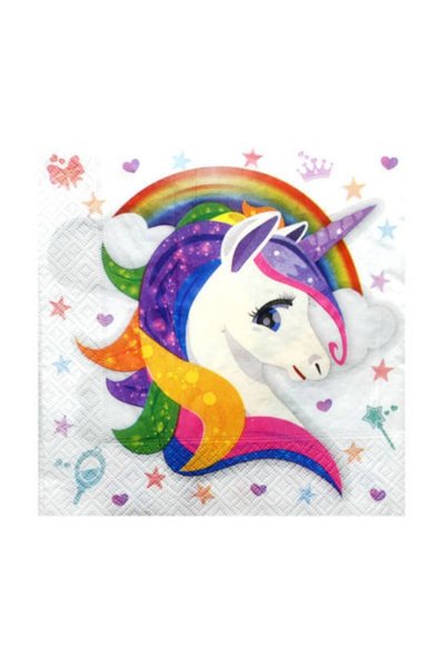 Happyland Салфетка Еднорог 20 бр. 33*33