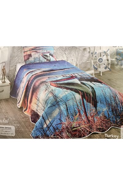 Akfil Örtüm Sandal Tek Kişilik Yatak Örtüsü