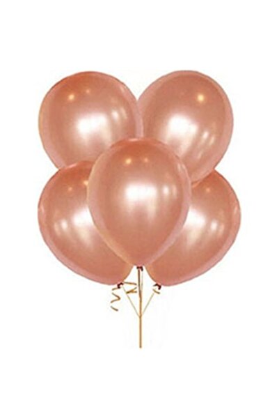 Happyland 10 بالونات معدنية باللون الوردي