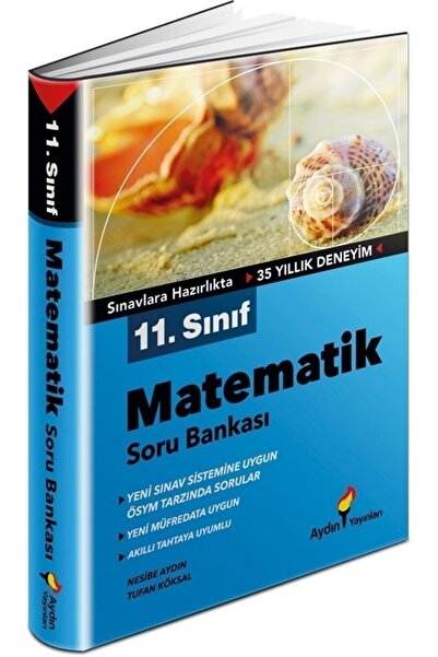Aydın Yayınları 11. Sınıf Matematik Soru Bankası / Nesibe Aydın / Aydın Yayın...