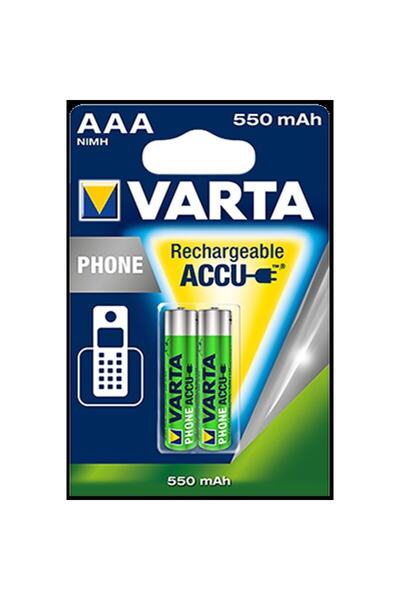 lodose Varta Nı-mh 1.2v 550 Mah Hr03 Aaa Şarjlı 2li Ince Kalem Pil