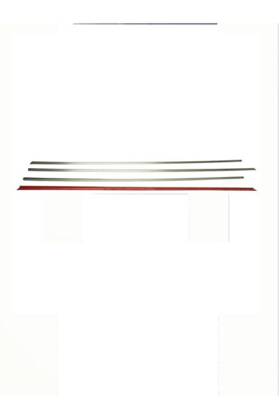 darwish Hyundai Admire Uyumlu 2005-cam Çıtası 4 Parça Krom Paslanmaz Çelik