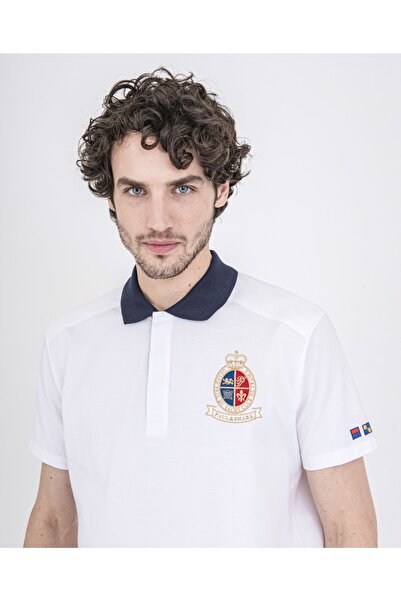 PAUL&SHARK Men's Knitted Poloshirt C.wCotton