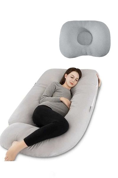 Çınar Reklam & Dış Ticaret Pregnancy Pillow with 5 Different Zone Supports (HEAD SHAPERING PILLOW GIFT)