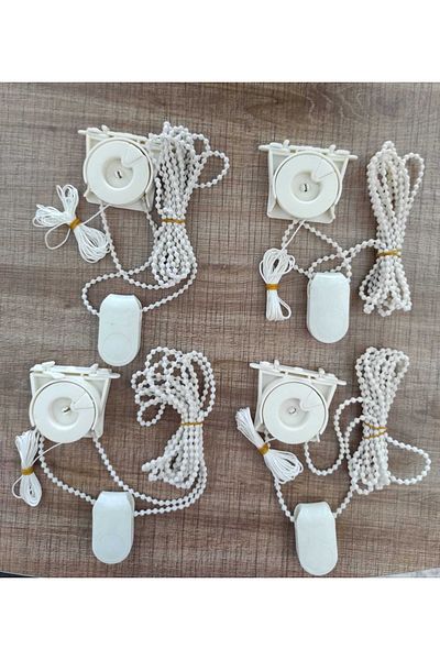 Tuğra 4 Pieces Double Breasted Curtain Mechanism - Apparatus Curtain Accessory