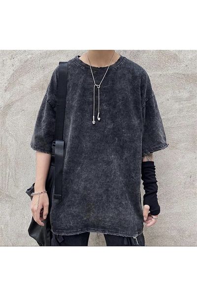 Touz Grandükkan Oversize Unisex T-shirt - Washable Basic Model