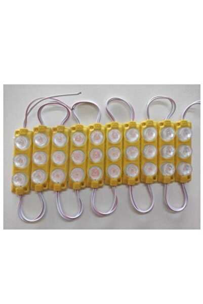 Carub Lamba Sarı 24v Camlı Soft Parmak 1 Set 10 Adet