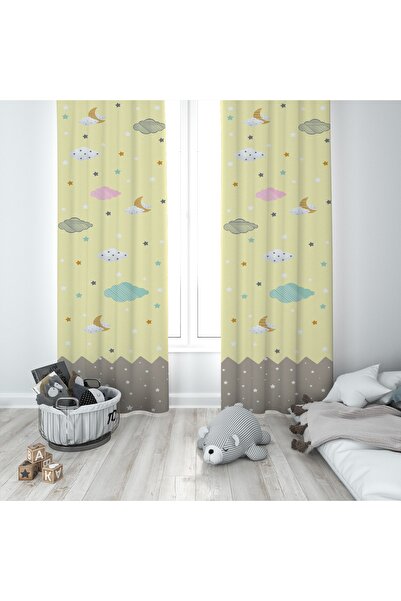 MODA Зовсім інша дитяча кімната з тематикою неба Фон-штора Bmfp-021