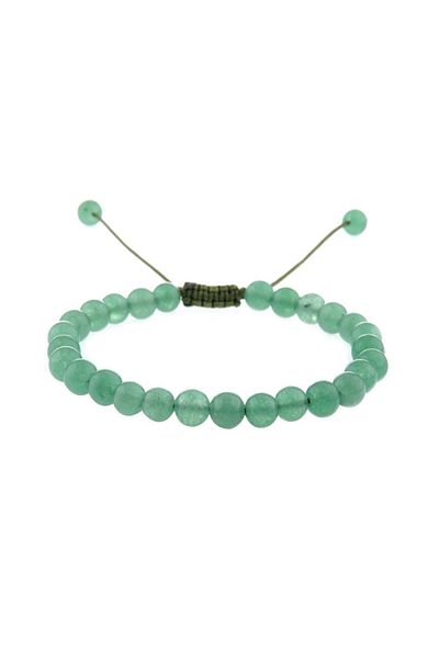 Deniz Doğal Taş Certified Green Aventurine (Stones) Natural Stone Bracelet - 8mm