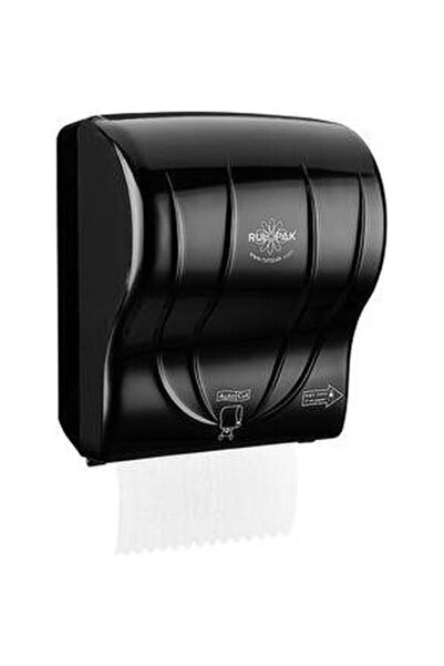 Rulopak 21 Cm Siyah Sensörlü Otomatik Havlu Dispenseri R-1301 305*225*385 Mm ...