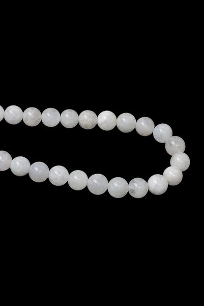 Dünya Doğal Taş 8 mm Moon Stone Dizi Aaaa
