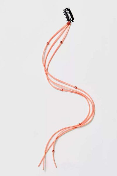 BAHELS Orange Ornament Buckle - Hair Piece and Hair Braid