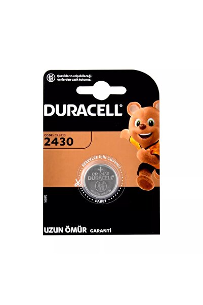 Duracell Cr 2430 Lıthıum 3v Pil 1'li 5000394150836