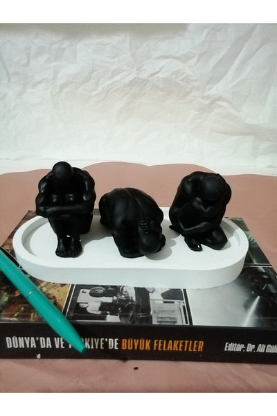 Biblocum Thinking Men Triple Set and Oval Presentation Holder